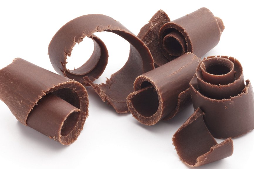 chocolate shavings